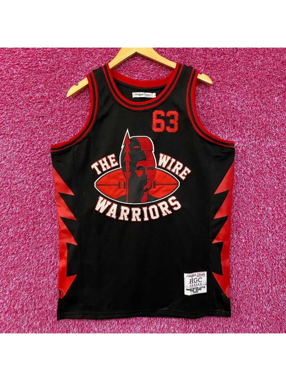 Headgear Classics HBO The WIre Warriors Large Jersey